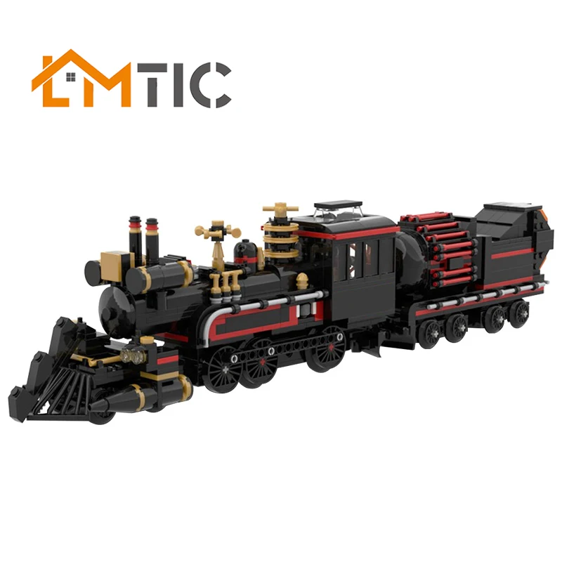 MOC Movie Back to the Future 'Jules Verne' Time Train 880pcs Building Blocks Diy Toys Bricks Educational Xmas Gift For Children