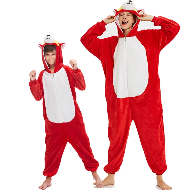 Unisex Anime Onesies Woman Men One Piece Hooded Jumpsuits Kigurumi Family  Matching Pajamas Winter Flannel Couple Stich Pijamas   AliExpress Mobile