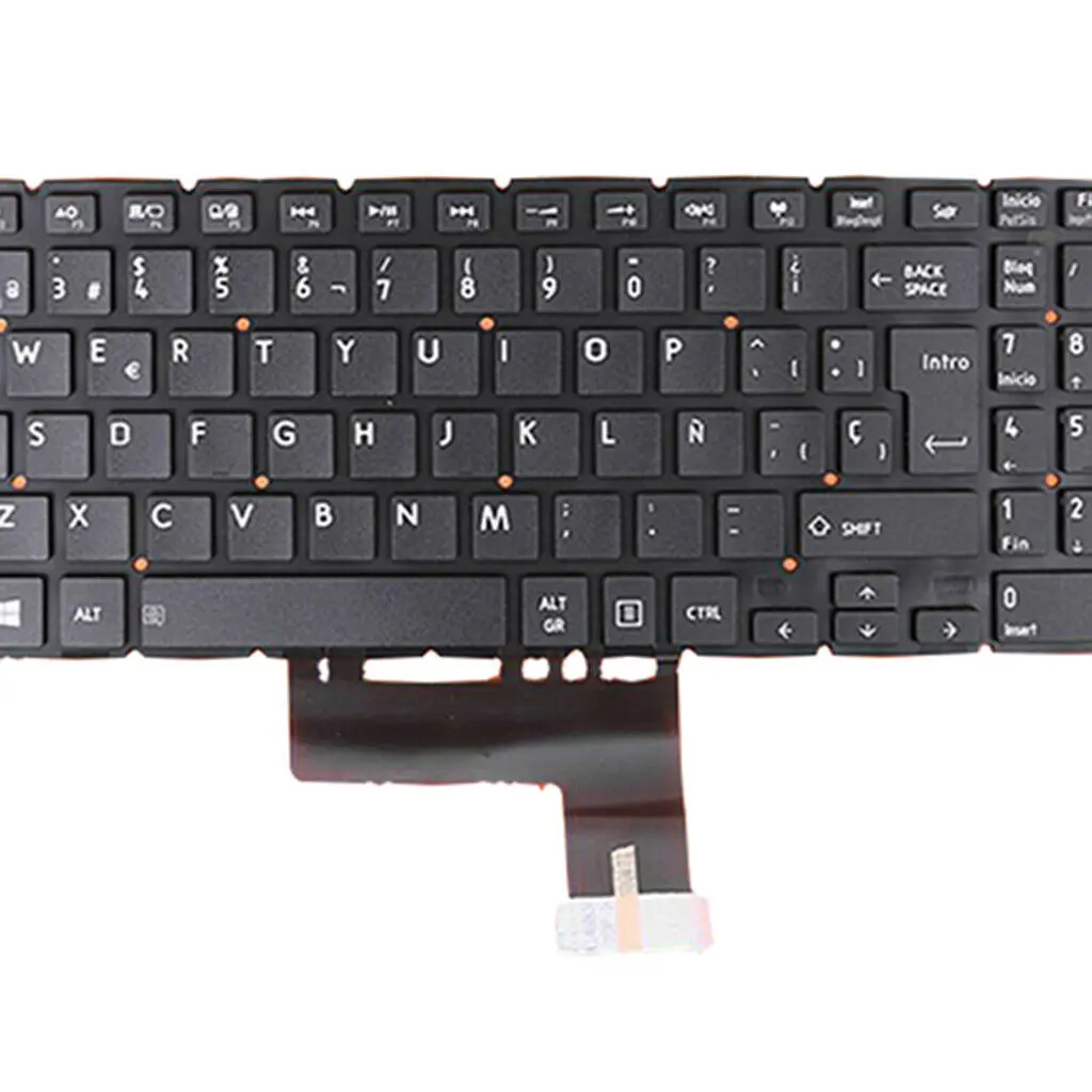 Для Toshiba Satellite L50-B L55-B стандартная испанская раскладная клавиатура черный SP