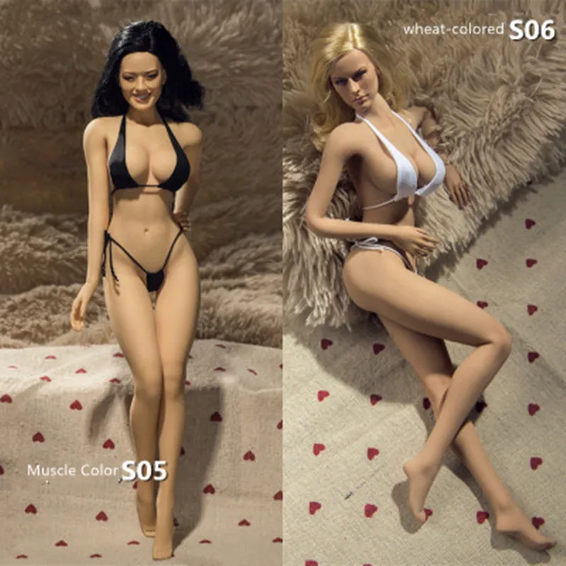 1/6 сексуальная фигура TBLeague phicen супер гибкий женский корпус Бесшовный корпус с скелетом из нержавеющей стали большой бюст размер модель