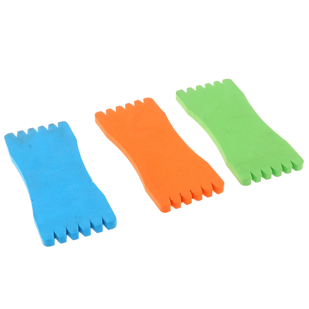 Perfeclan 20pcs Foam Winding Boards Fishing Line Leaders Rigs Storage Board