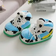  2021 New Autumn Winter Slippers Warm Women Men Luminous Cotton Shoes Couples Non-Slip Plush Cotton Indoor Outdoor Kids Home 