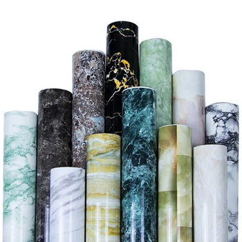 

cozinha à prova de óleo adesivo auto-adesivo padrão de mármore adesivo de parede bancada desktop armário fogão papel de parede à