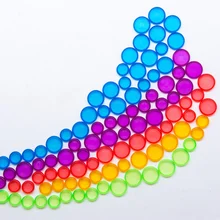 100 шт 18 мм конфетные диски для записных книжек или планировщиков аксессуары цветные CX19-004-100PCs