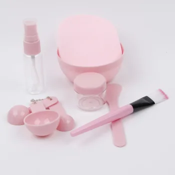 

9 in 1 Facial Mask Mixing Bowl Kit Brush Spoon Stick Tool DIY Beauty Face Set Nice