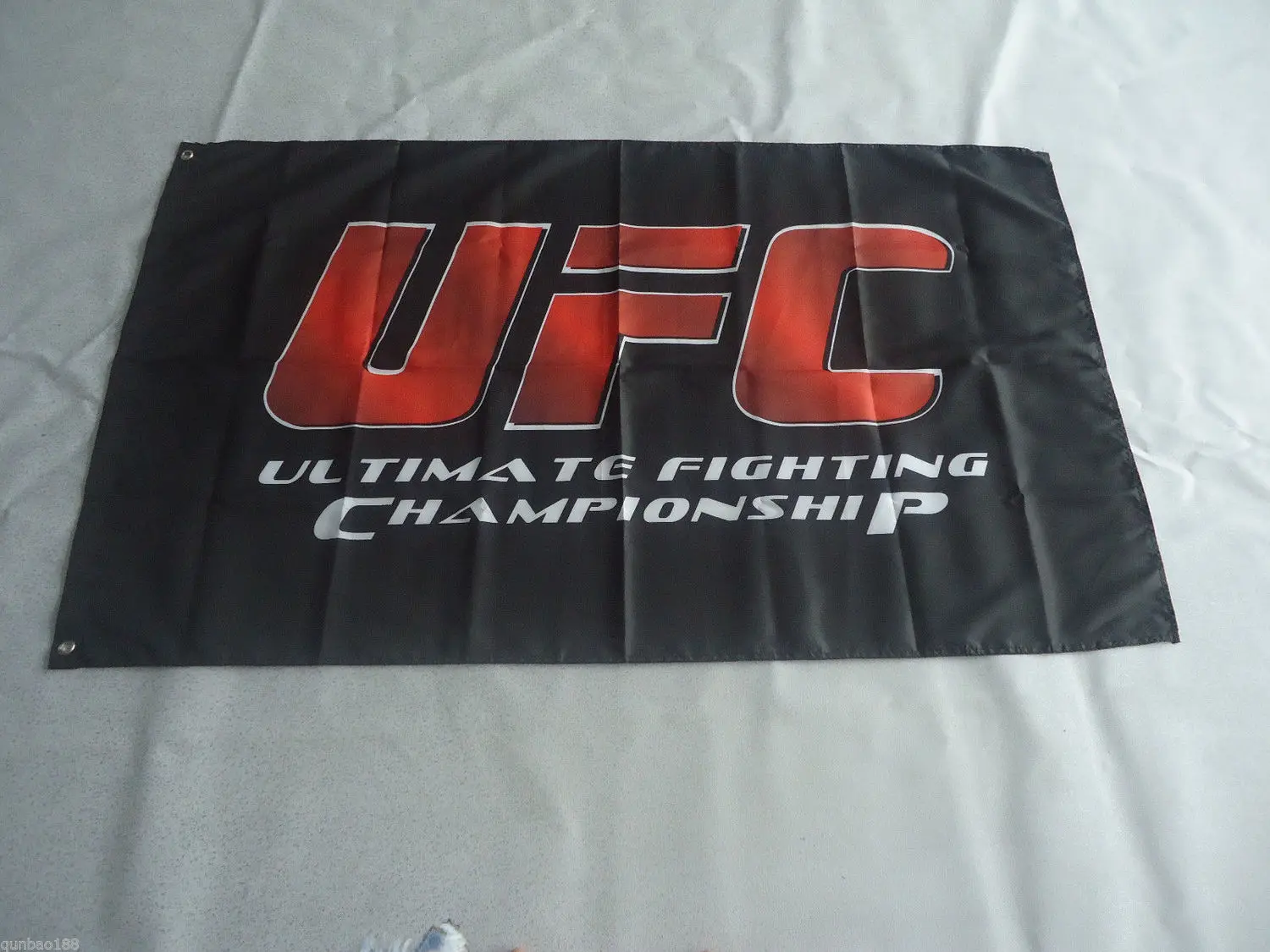 3ft x 5ft3 x5ft черный флаг для MMA UFC баннер флаг печати баннер, флаг из полиэстера Размер 150*90 см