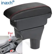 Accoudoir de voiture pour Nissan March Micra K13, boîte de rangement ensoleillée, Console centrale, bras 2011 2012 2013 2014 2015 2016