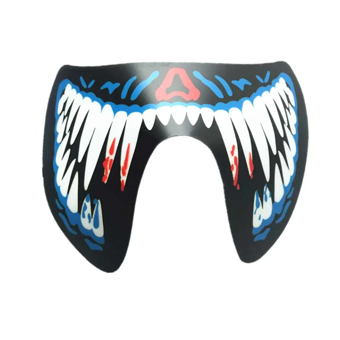 9 Luminous mask LED Luminous Flashing Face Mask Party Masks Light Up Dance Halloween Cosplay - Цвет: 9