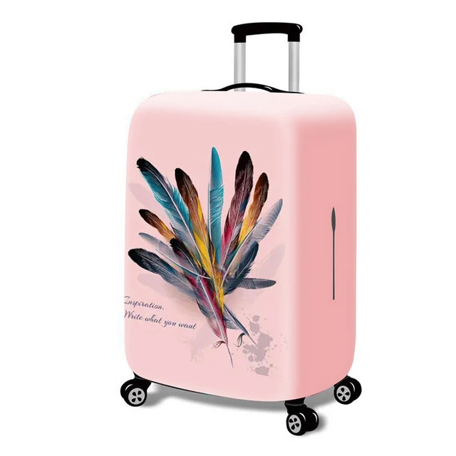 thumbnail image 1 of Funda protectora para equipaje con diseño de mapa del mundo, funda elástica para maletas de viaje, fundas antipolvo para accesorios de viaje de 18 a 32 pulgadas, 1 of 5