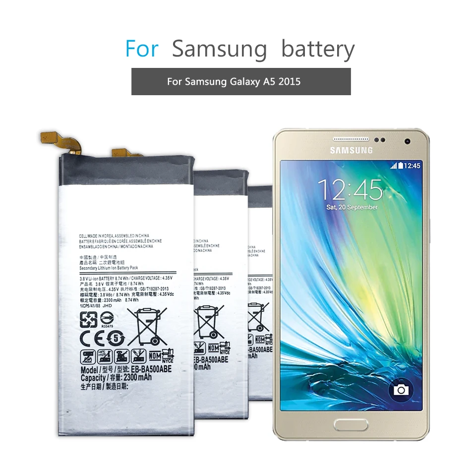 Аккумулятор для Samsung Galaxy Note 1 2 3 4/A3 A5 A7 A8 A9 2015 2016 2017 Edition SM N910 N910H/A/C I9220 N900A/M A510F/M/U
