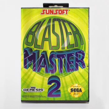 

Blaster Master 2 16bit MD Game Card For Sega Mega Drive/ Genesis with Retail Box