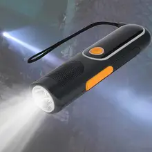 Портативный, двухполосный FM AM радио рукоятка usb зарядка Многофункциональный Аварийный светодиодный фонарик для кемпинга на открытом воздухе