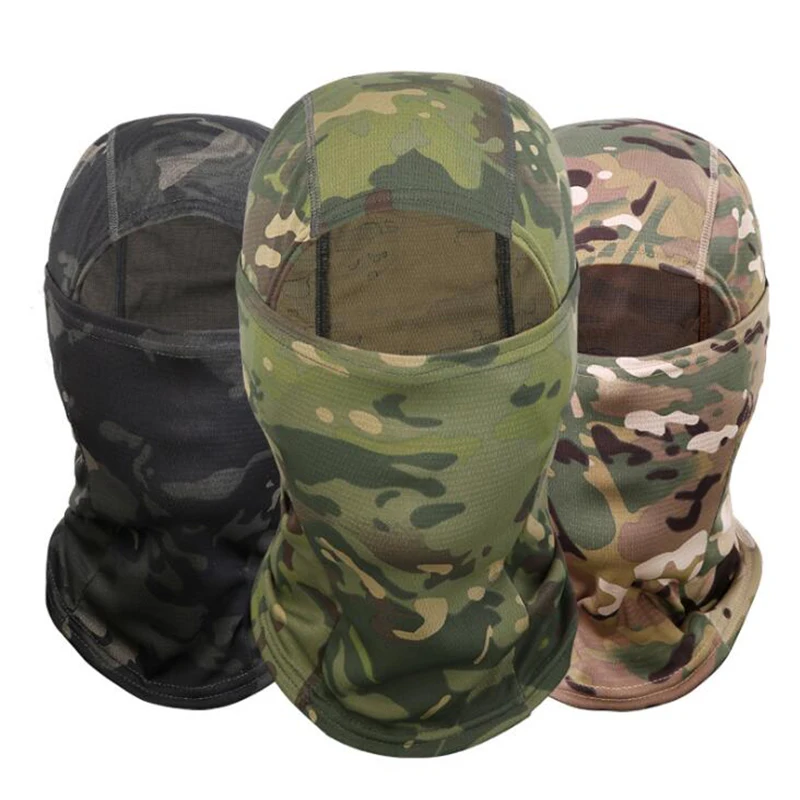 New Explosive Camouflage Ninja Mask Riding Mask Anti-Fear Mask MC Camouflage Mask Sand Turban