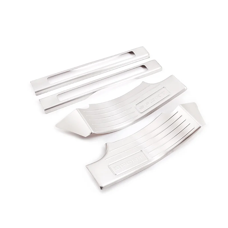 

For Land Rover Discovery God Line 15-19 Built-in Threshold Strip Stainless Steel Brushed 4-piece Set (5 Seats)