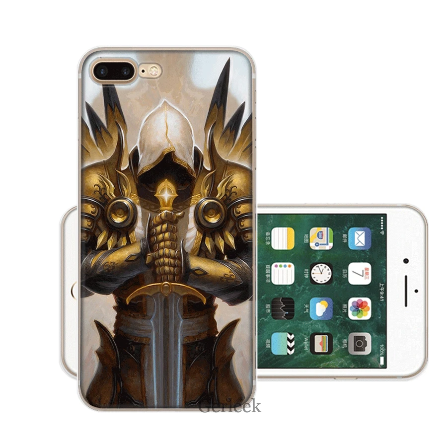 4 Чехол для телефона iPhone XR X XS Max iPhone 7 8 6 6S Plus 5 5S SE чехол TPT Diablo Shell - Цвет: 4