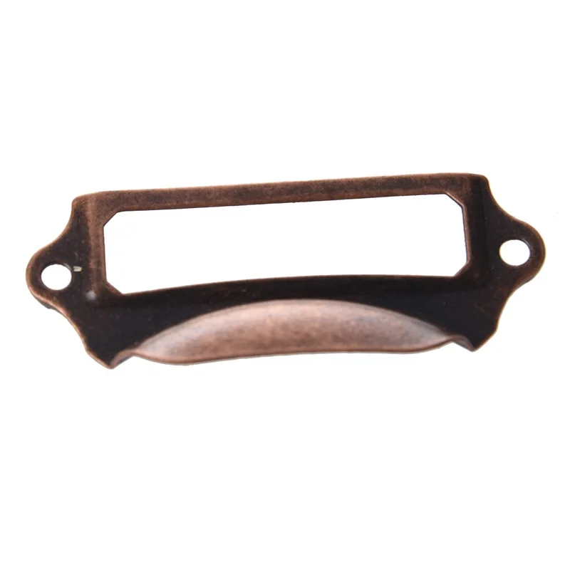 

HLZS-Library Office file image label holder copper pull handle 20 pieces