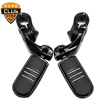 

Motorcycle Highway Foot Pegs Pedals Footrest 32mm For Harley Touring Road Electra Street Glide King