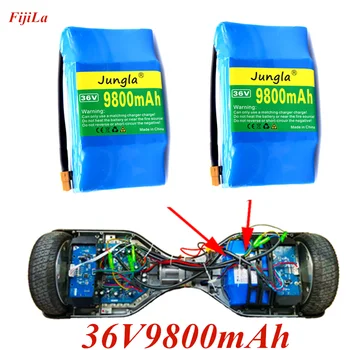 

36V9800mA high drain 2 wheel electric scooter self balancing lithium battery pack for Self-balancing Fits 6.5" 7"