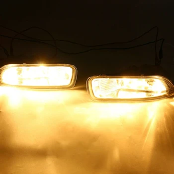 

Bulbs Car fog lights 1 Pair Clear Lamps For Toyota Corolla 2003 2004 ABS Plastic 12V Replacement