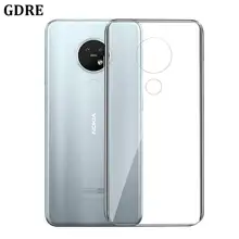 Прозрачный Тонкий силиконовый чехол-накладка из мягкого ТПУ чехлы для Nokia 7,2 6,2 4,2 3,2 2,2X6X5 3 5 6 7Plus 8 9 5,1 3,1 2,1 чехол-накладка для телефона
