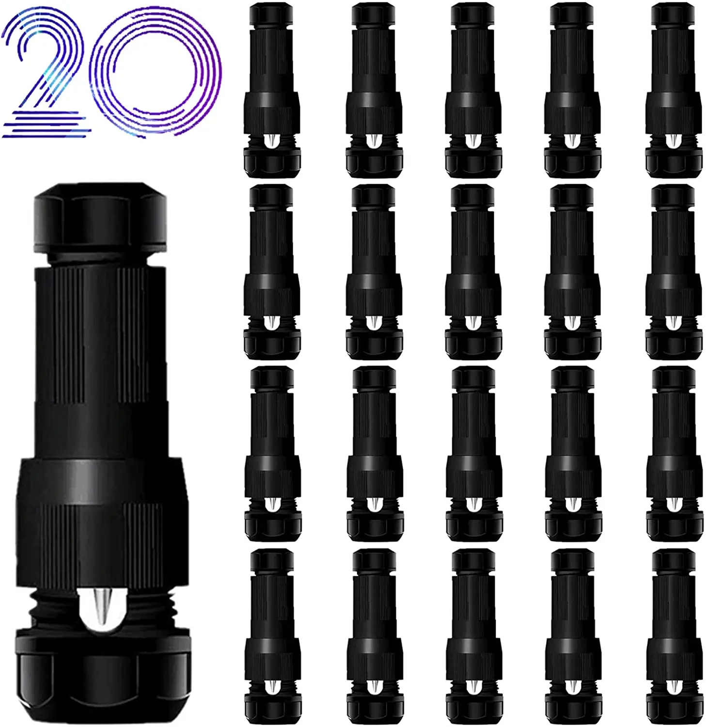 

Low Voltage Wire Connectors for Landscape Lighting Lights Gauge Cable Connector Outdoor Lighting Accessories