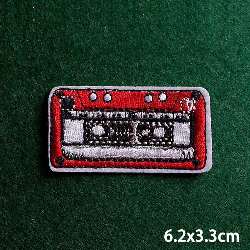 2 teile/los Pulaqi Cartoon Flugzeug Patches Eisen auf Patch Embroideried Patches auf Kleidung Rakete Nach für Jacke Applique Diy – Detail 4