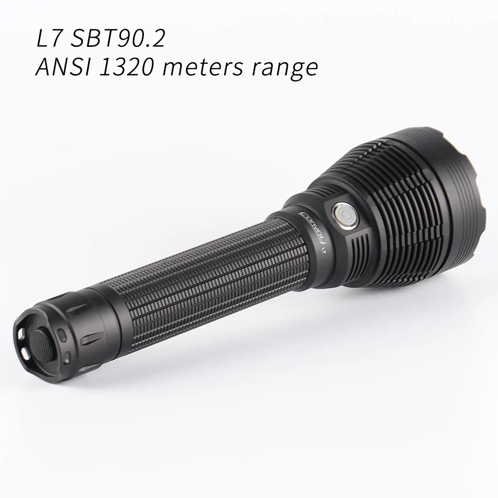 Convoy L7 Torch Light High Power Output Strong Bicycle Tactical Flashlight 1320m by 26650 Battery for