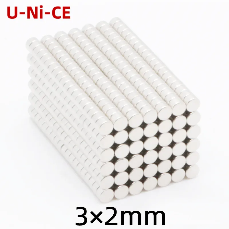 

10/50/100pcs 3x2mm N35 neodymium magnet round disc Super strong powerful mini small permanent magnet 3* * 2mm