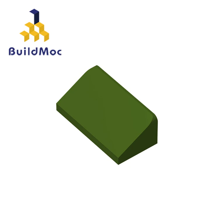 BuildMOC совместимый для 85984 1x2x2 для строительных блоков части DIY развивающие творческие подарочные игрушки - Цвет: Прозрачный