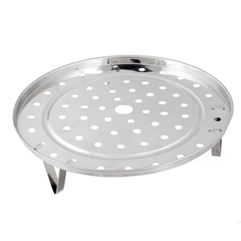 

Kitchen Cooking Stainless Steel 8.5" Diameter Steaming Steamer Rack
