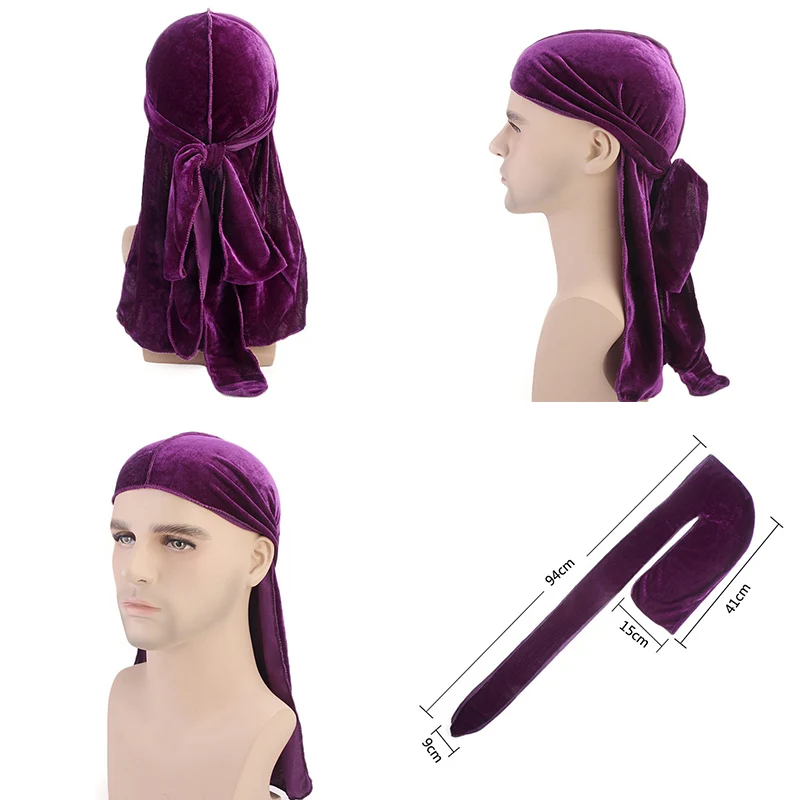 Шелк дюраг Атлас мужской Durags парик бандана пиратская шляпа бандо Cheveux Женская повязка на голову эластичная повязка Haarbanden Voor Vrouwen