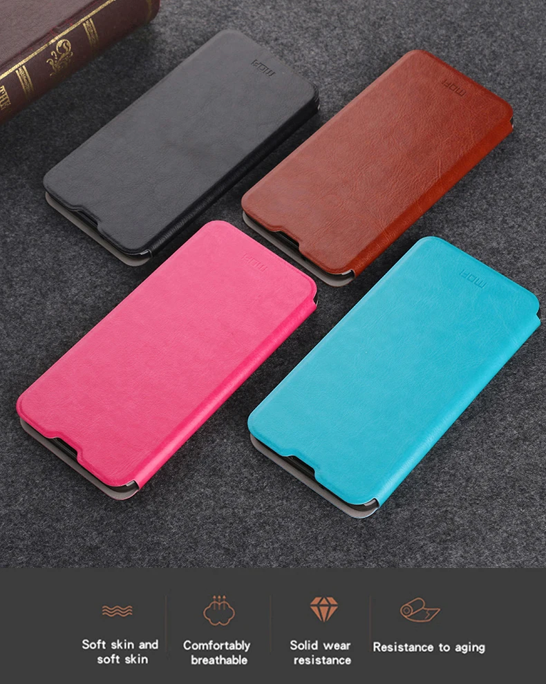 Для Xiaomi Mi 9 Lite чехол MOFI Флип PU кожаный чехол-подставка для Xiaomi Mi 9 Lite книга стиль Книга Стиль Обложка