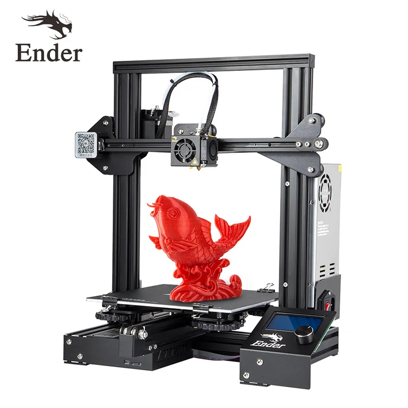 Ender 3 3D Pinter DIY KIT стекло/Съемная кровать большой выбор размер печати сохранение