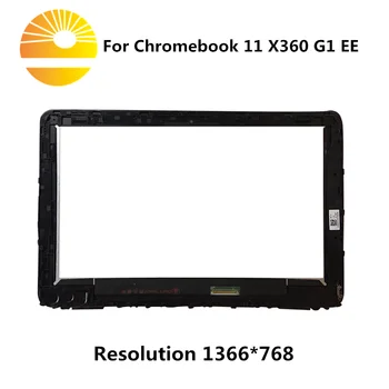 

For HP Chromebook X360 11 G1 EE LCD Panel Replacement LED Touch Screen Display 11.6 inch HD 1366x768