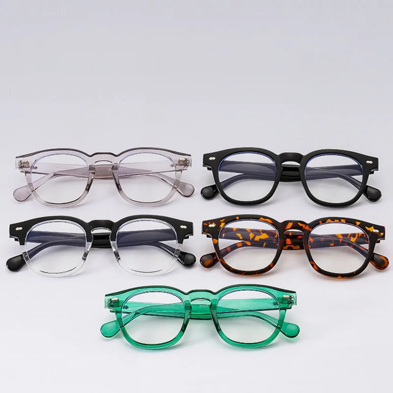 Vintage Round Glasses Men Women Fashion Eyeglasses Shortsight Prescription Eyewear -1.0 -1.5 -2.0 -2.5 -3.0 -3.5 -4.0 -6.0 4