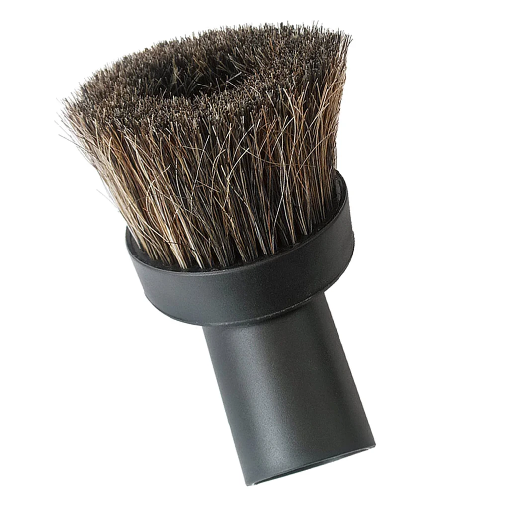 1-1/4'' 32mm Replacement Vacuum Cleaner Brush Round Dusting Soft Horsehair Attachment Brushes Head Set of 2 | Дом и сад