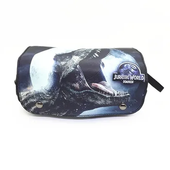 

Jurassic World Pencil Case Wallet Coin Purse Double-zipped Stationery Case Bag Make-up Bag