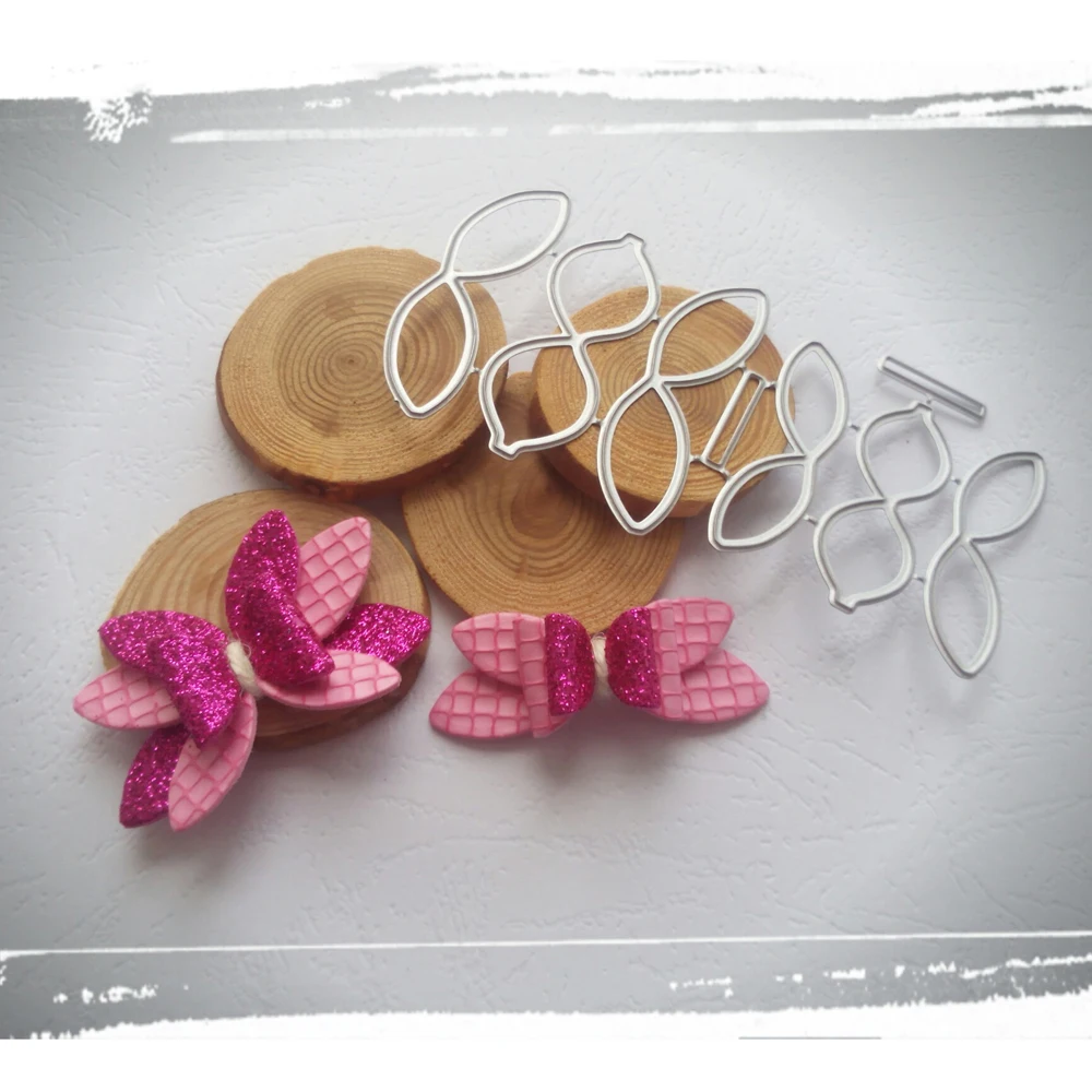 

New exquisite 3D bow metal cutting dies paper crafts scrapbook card template DIY photo album decoration accessories