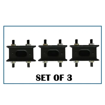 

3pcs/set Black Rubber Exhaust Mount Anti-vibration Car Accessory 17567-61030 For Toyota Land For Cruiser 1969-2017