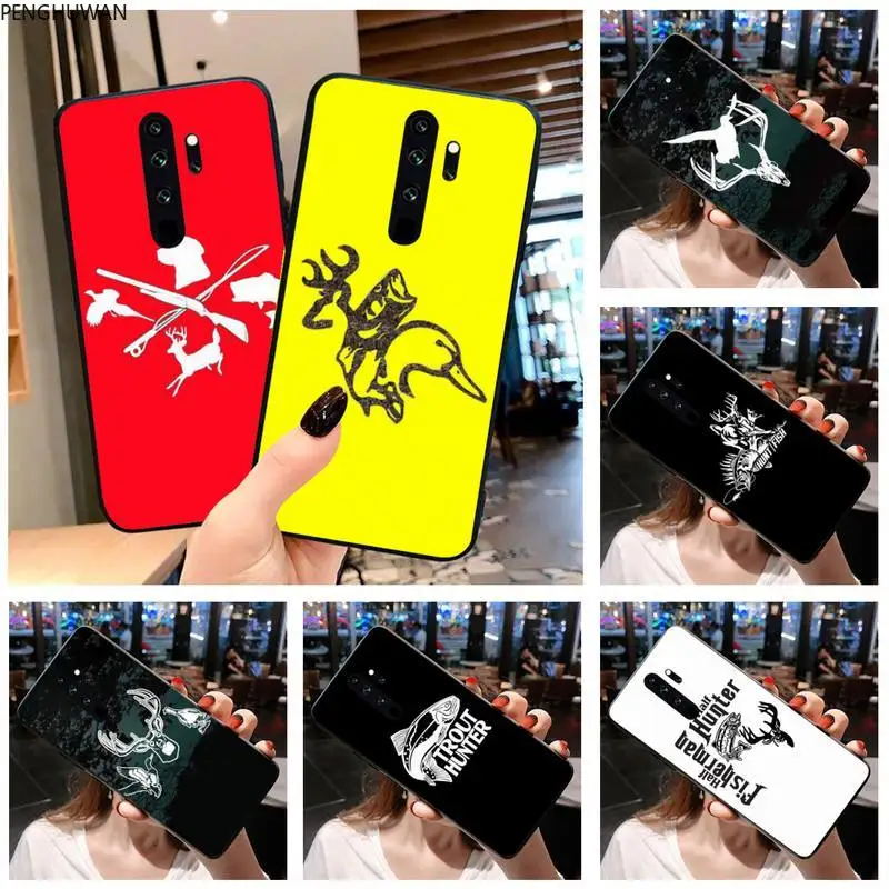 PENGHUWAN утка Охота Bling Cute чехол для телефона Redmi Note 9 8 8T 8A 7 6 6A Go Pro Max K20 K30 | Мобильные