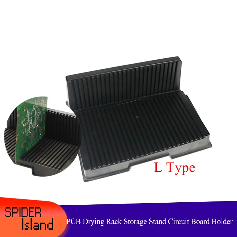 

Anti-Statics PCB SMT Drying Rack Storage Stand Circuit Board Holder PCB Storage Rack Component Box ESD PCB Tools