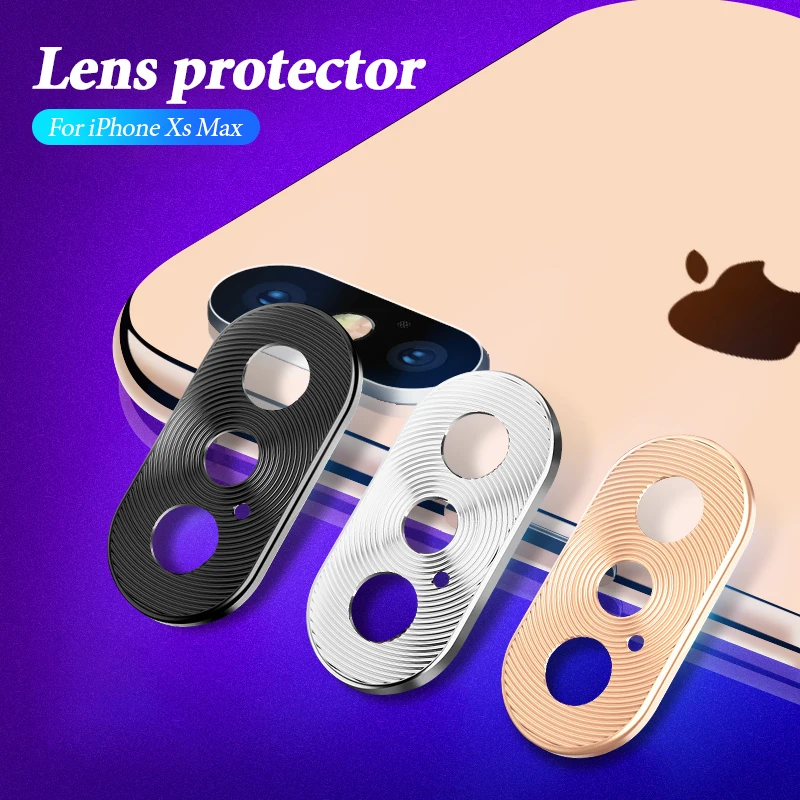 2 шт задняя камера Объектив металлический протектор чехол для iPhone 7 Plus 8 плюс