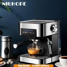 

NIUHOPE Bar Italian Type Espresso Coffee Maker Machine with Milk Frother Wand for Espresso, Cappuccino, Latte and Mocha