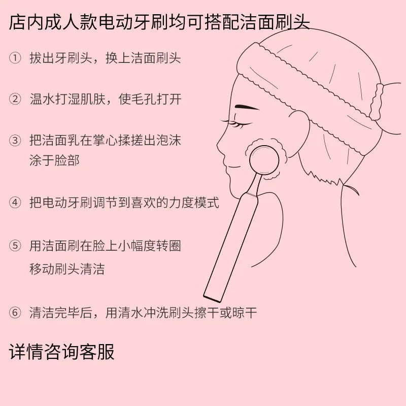 Qianshan X1 перезаряжаемая акустическая пара Водонепроницаемая маленькая головка мягкая щетина ленивая полностью автоматическая электрическая зубная щетка