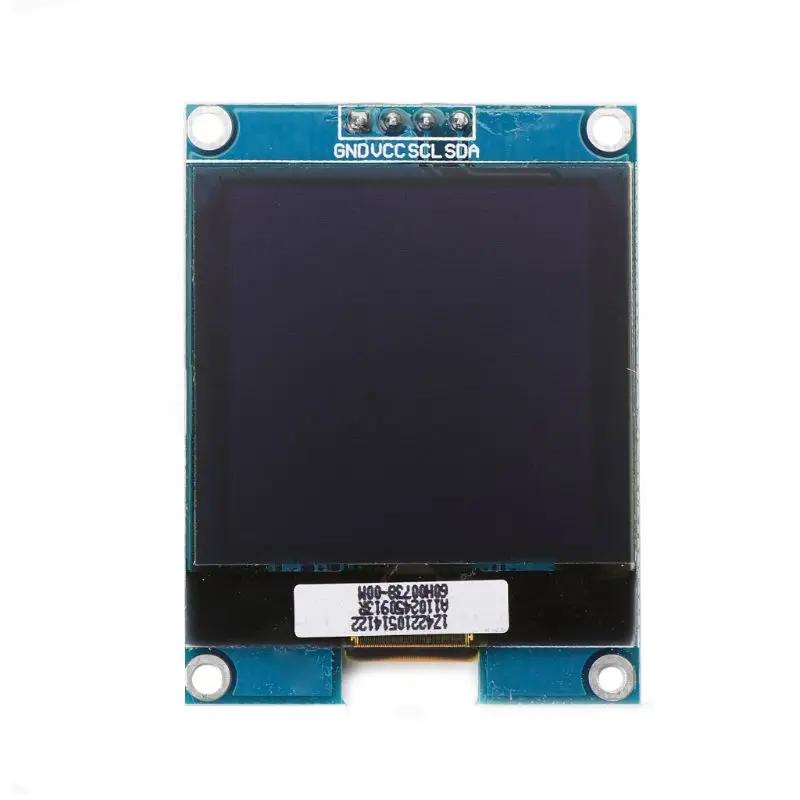 1.5inch 128x128 OLED Shield Module Display Screen Encoder With Driver IC SSD1327 Digital Spare Parts For Raspberry Pi For STM32