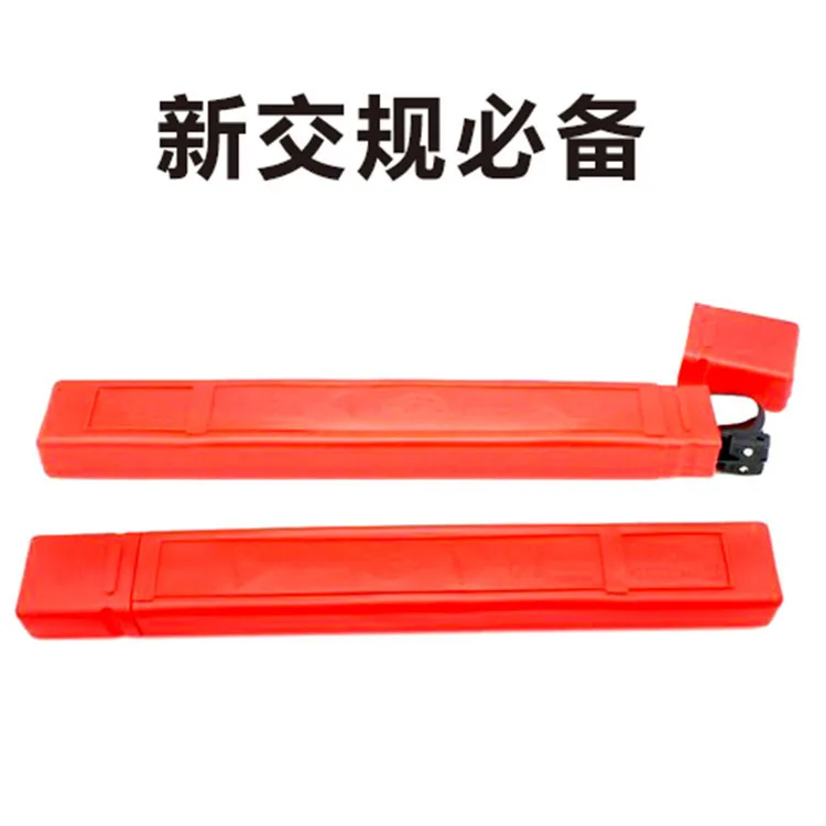 

Car Safe Triangular Warning Sign Tripod Dangerous Fault Reflective Parking Safe Warning Sign Small Red Box