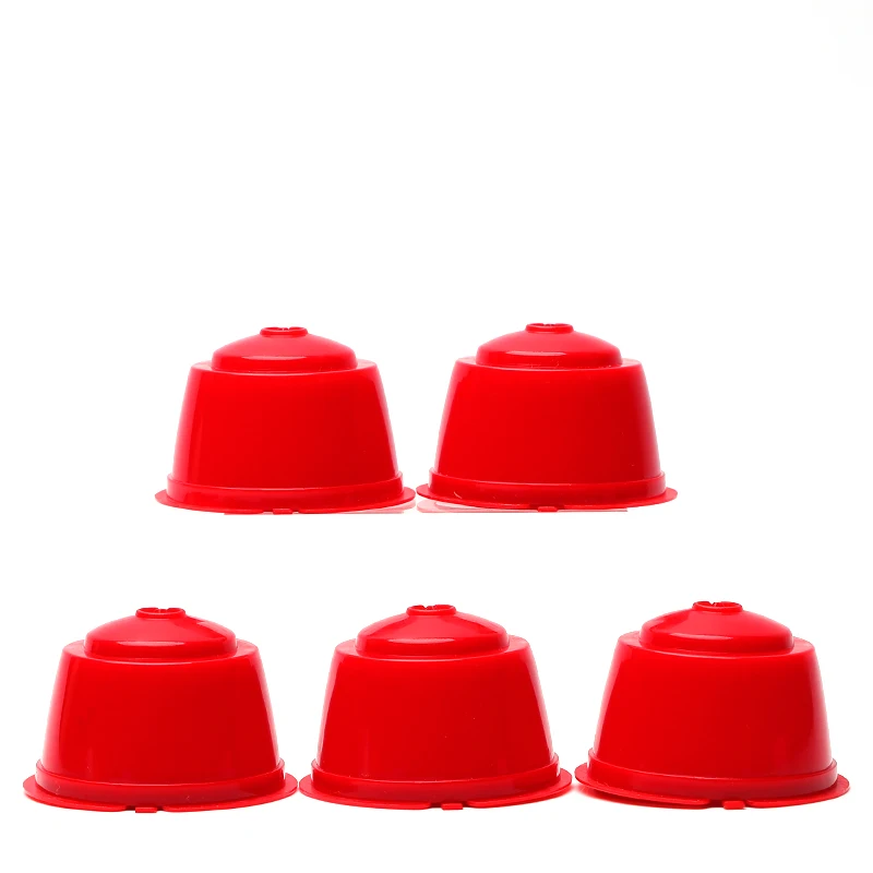5 Pz/Pacco Uso 150 Volte Dolce Gusto Caffè Capsula Di Plastica Capsula Riutilizzabile Riutilizzabile Compatibile Con Nescafe Dolce Gusto Ricarica