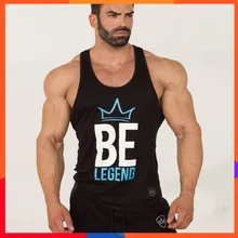 BOUSSAC, лето, мужские спортивные жилеты, хлопок, мужская майка для бега, с принтом, без рукавов, мужская рубашка, для спортзала, бодибилдинга, Спортивная мужская майка