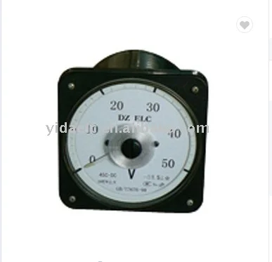 

DC Analog Voltmeter 0-50V