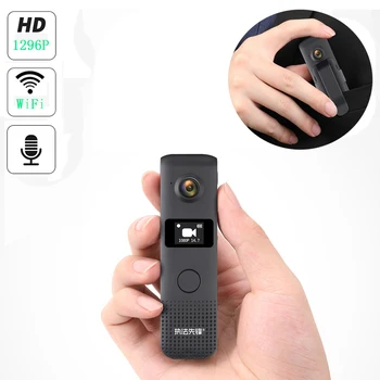 

MiNi WIFI Camera Pen Meeting Recorder Spy Gadgets Portable Night Vision Body Worn Camera Audio Recorder DVR HD 1296P Nanny Cam